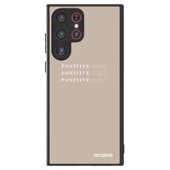 Picasee ULTIMATE CASE pentru Samsung Galaxy S22 Ultra 5G - Positive Vibes