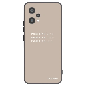 Picasee husă neagră din silicon pentru Realme 9 Pro 5G - Positive Vibes