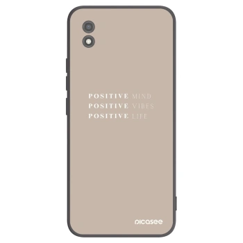 Picasee husă neagră din silicon pentru Realme C11 (2021) - Positive Vibes