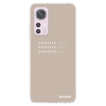 Picasee husă transparentă din silicon pentru Xiaomi 12 - Positive Vibes