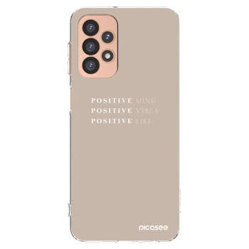 Picasee husă transparentă din silicon pentru Samsung Galaxy A23 A236B 5G - Positive Vibes