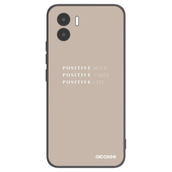 Picasee husă neagră din silicon pentru Xiaomi Redmi A1 - Positive Vibes