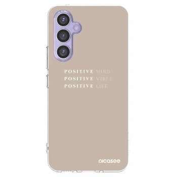 Picasee husă transparentă din silicon pentru Samsung Galaxy A54 5G A546B - Positive Vibes