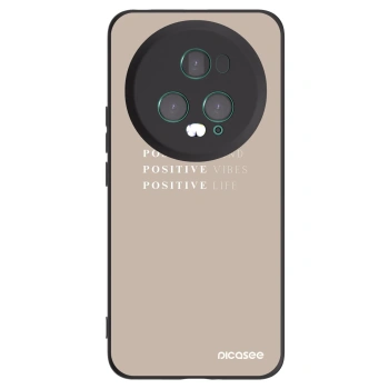 Picasee husă neagră din silicon pentru Honor Magic5 Pro - Positive Vibes