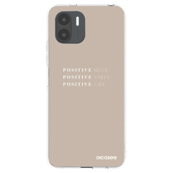 Picasee husă transparentă din silicon pentru Xiaomi Redmi A2 - Positive Vibes