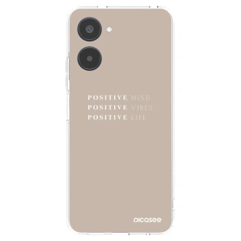 Picasee husă transparentă din silicon pentru Realme 10 4G - Positive Vibes