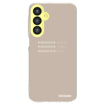 Picasee husă transparentă din silicon pentru Samsung Galaxy A25 A256B 5G - Positive Vibes