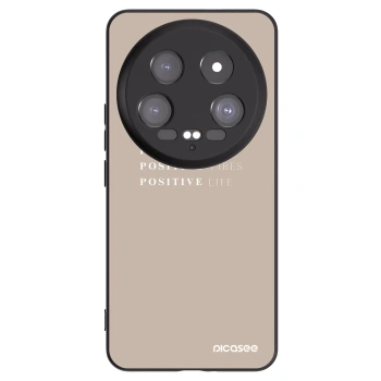 Picasee husă neagră din silicon pentru Xiaomi 14 Ultra - Positive Vibes