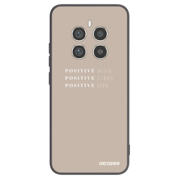 Picasee husă neagră din silicon pentru Realme 12 Pro 5G - Positive Vibes