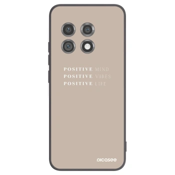 Picasee husă neagră din silicon pentru OnePlus 11 5G - Positive Vibes