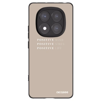 Picasee husă neagră din silicon pentru Xiaomi Redmi Note 14 Pro+ 5G - Positive Vibes