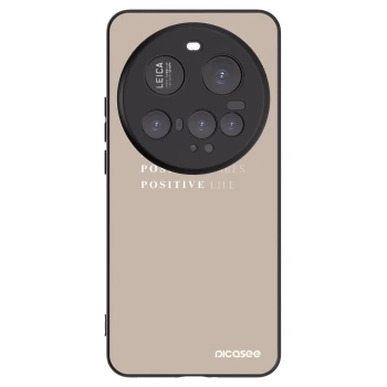 Picasee husă neagră din silicon pentru Xiaomi 15 Ultra - Positive Vibes