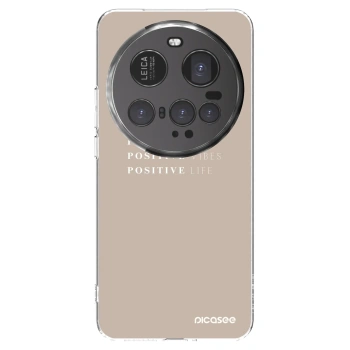 Picasee husă transparentă din silicon pentru Xiaomi 15 Ultra - Positive Vibes