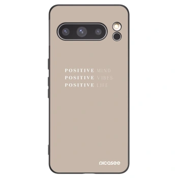 Picasee husă neagră din silicon pentru Google Pixel 8 Pro - Positive Vibes