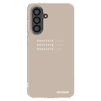Picasee husă transparentă din silicon pentru Samsung Galaxy A36 5G - Positive Vibes
