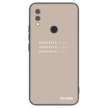 Picasee husă neagră din silicon pentru Xiaomi Redmi Note 7 - Positive Vibes