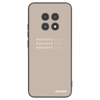 Picasee husă neagră din silicon pentru Realme 12X - Positive Vibes