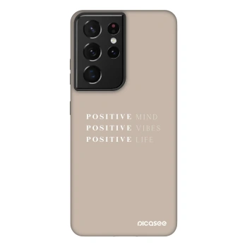 Picasee Fashion Case pentru Samsung Galaxy S21 Ultra 5G G998B - Positive Vibes