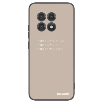Picasee husă neagră din silicon pentru OnePlus 13R 5G - Positive Vibes