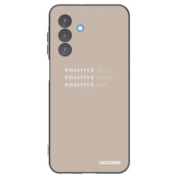 Picasee husă neagră din silicon pentru Samsung Galaxy A17 5G - Positive Vibes