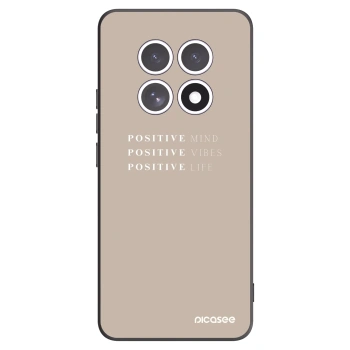 Picasee husă neagră din silicon pentru Xiaomi Redmi Note 15 - Positive Vibes