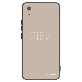 Picasee husă neagră din silicon pentru Xiaomi Redmi 7A - Positive Vibes