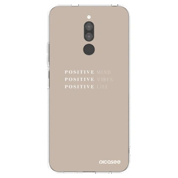 Picasee husă transparentă din silicon pentru Xiaomi Redmi 8 - Positive Vibes