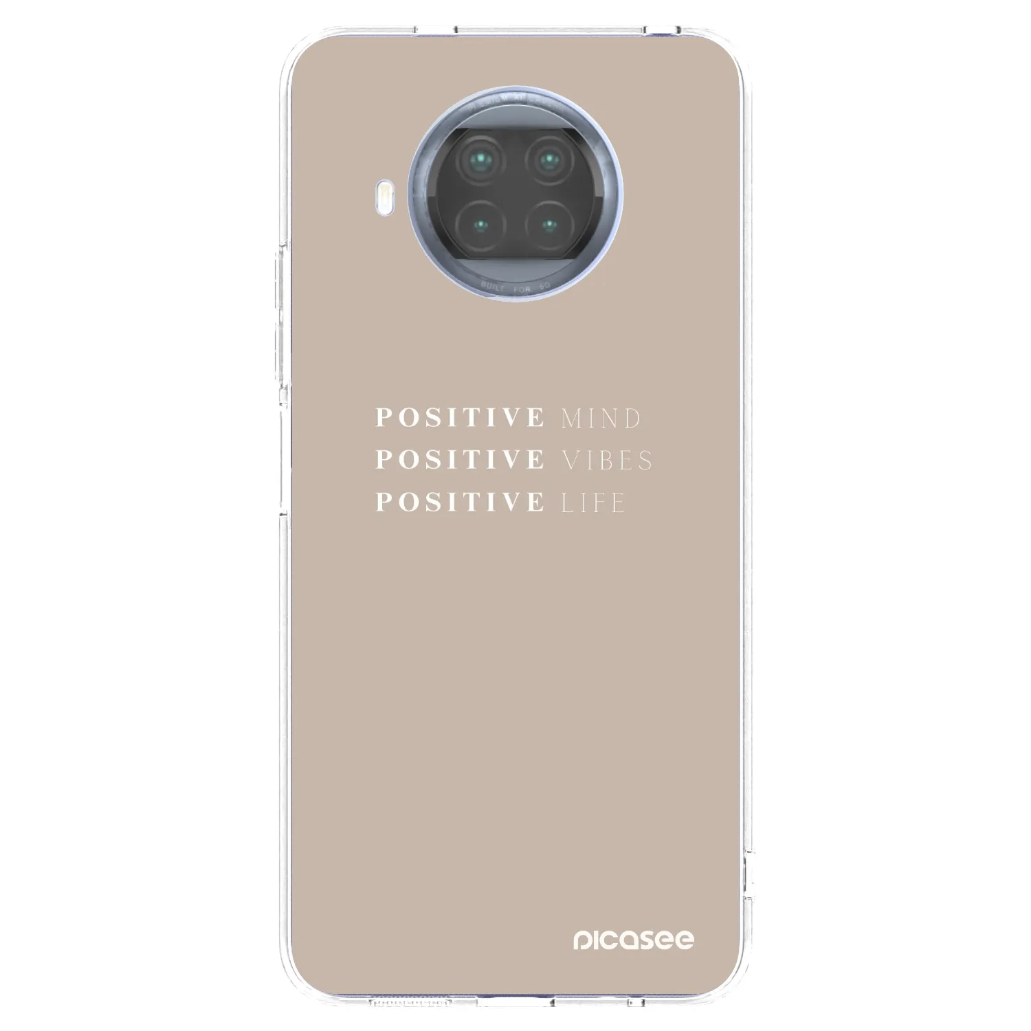 Picasee husă transparentă din silicon pentru Xiaomi Mi 10T Lite - Positive Vibes