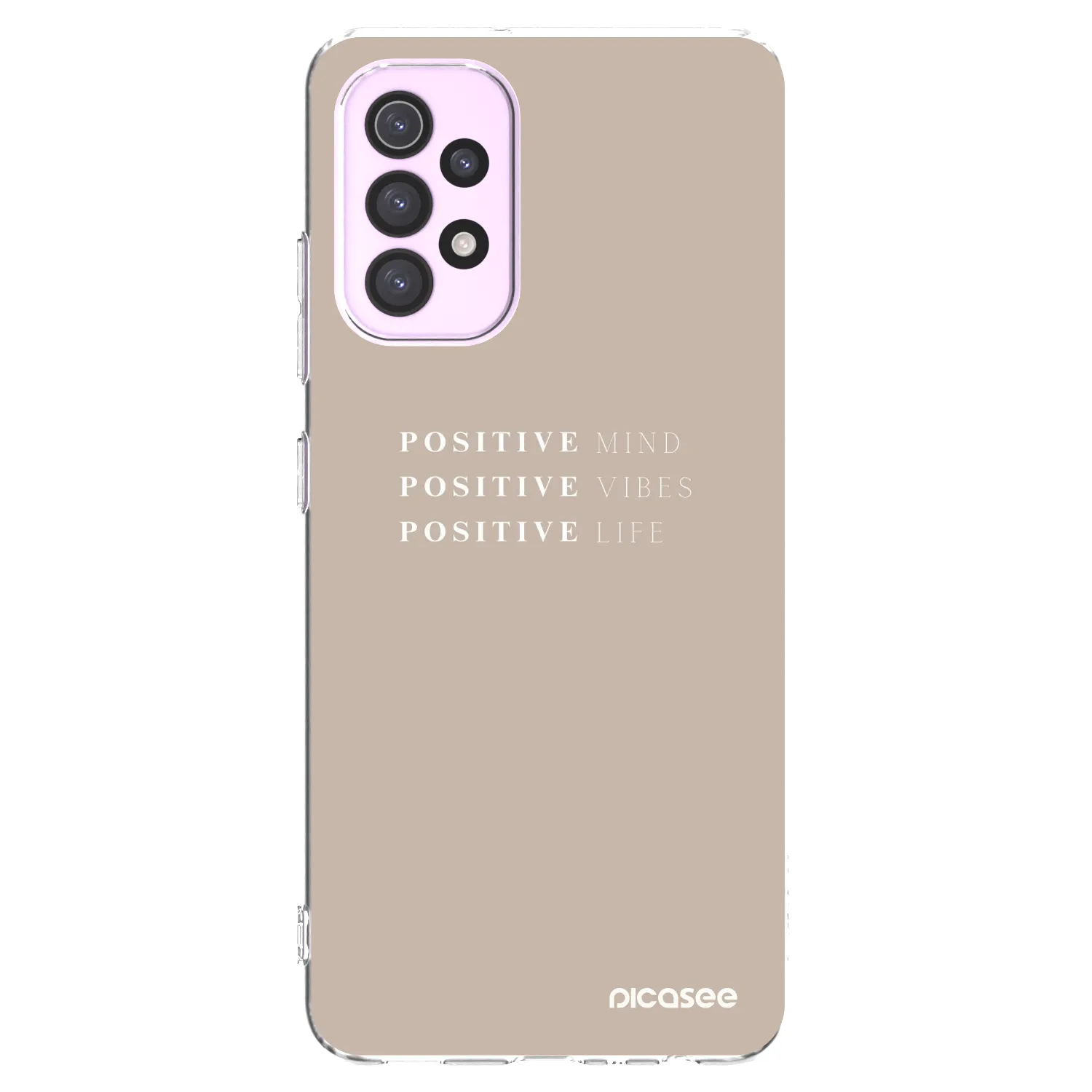 Picasee husă transparentă din silicon pentru Samsung Galaxy A32 5G A326B - Positive Vibes