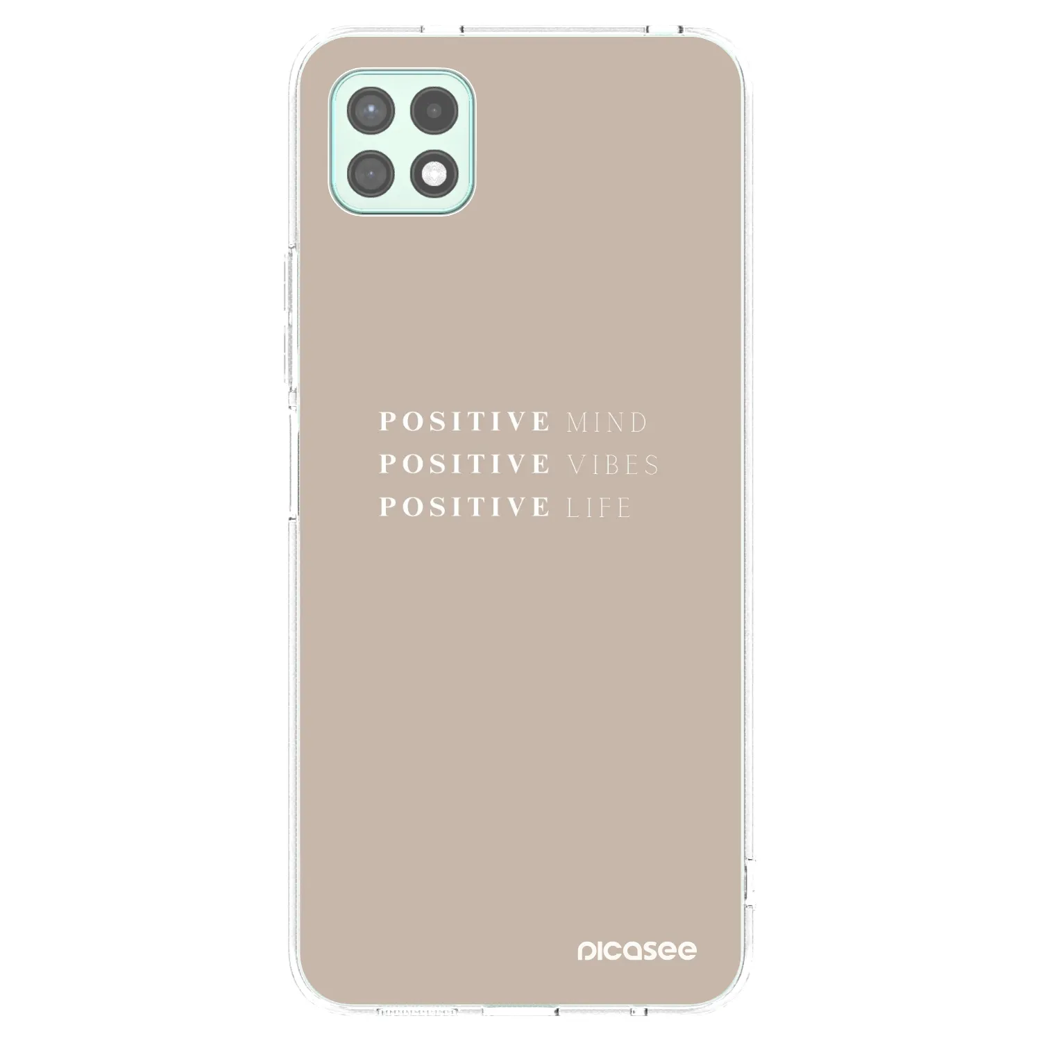 Picasee husă transparentă din silicon pentru Samsung Galaxy A22 A226B 5G - Positive Vibes