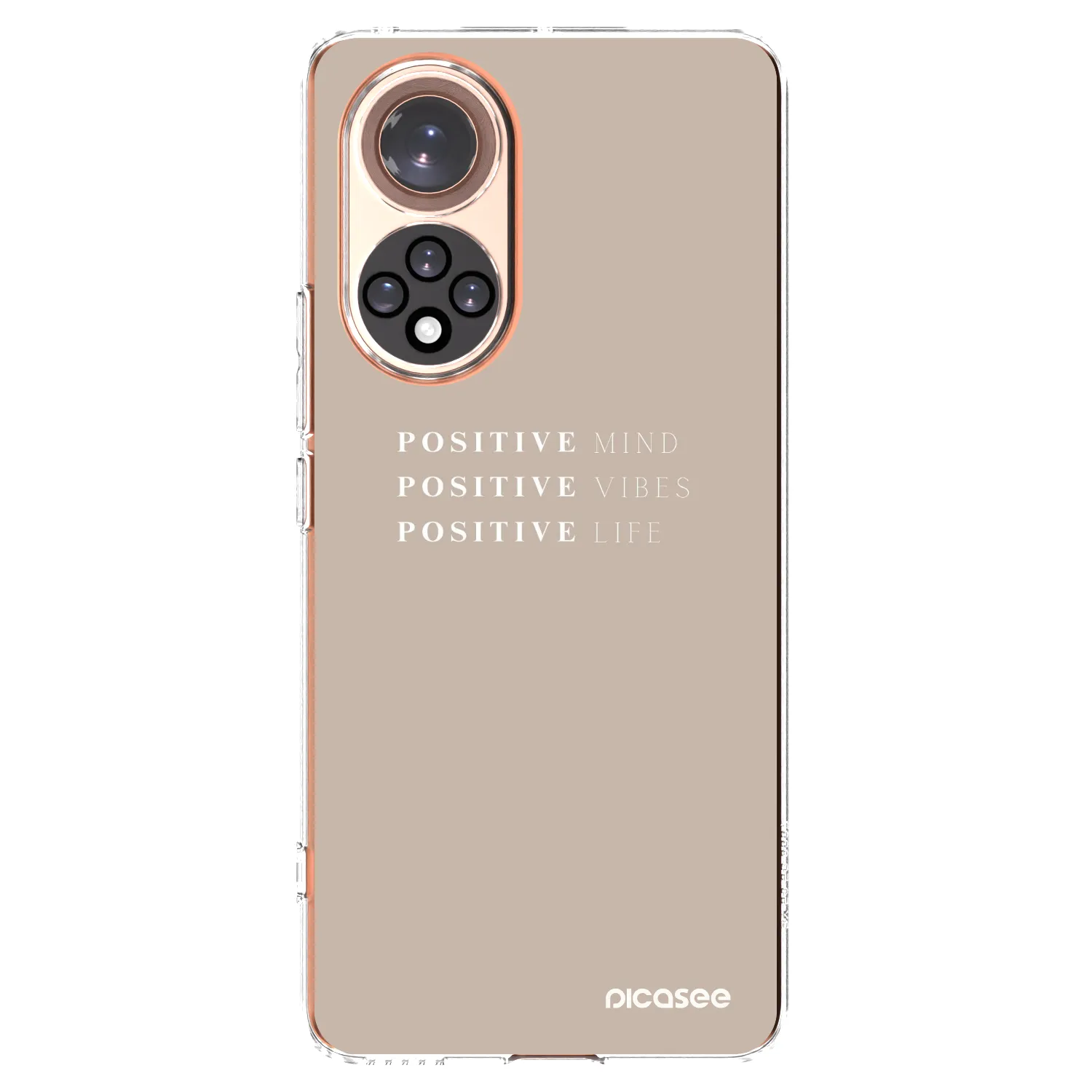 Picasee husă transparentă din silicon pentru Honor 50 5G - Positive Vibes