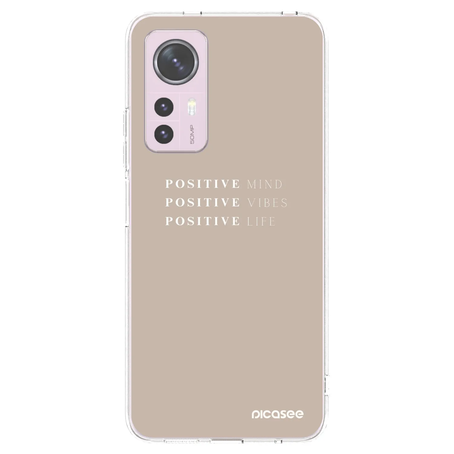 Picasee husă transparentă din silicon pentru Xiaomi 12 - Positive Vibes