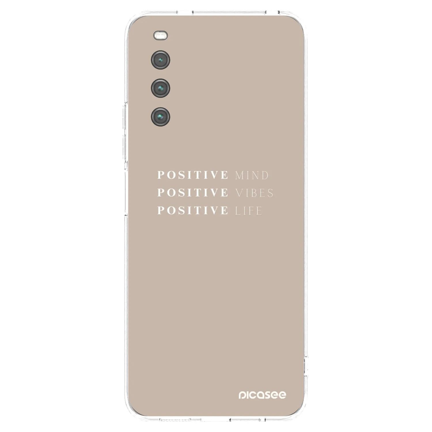 Picasee husă transparentă din silicon pentru Sony Xperia 10 IV 5G - Positive Vibes