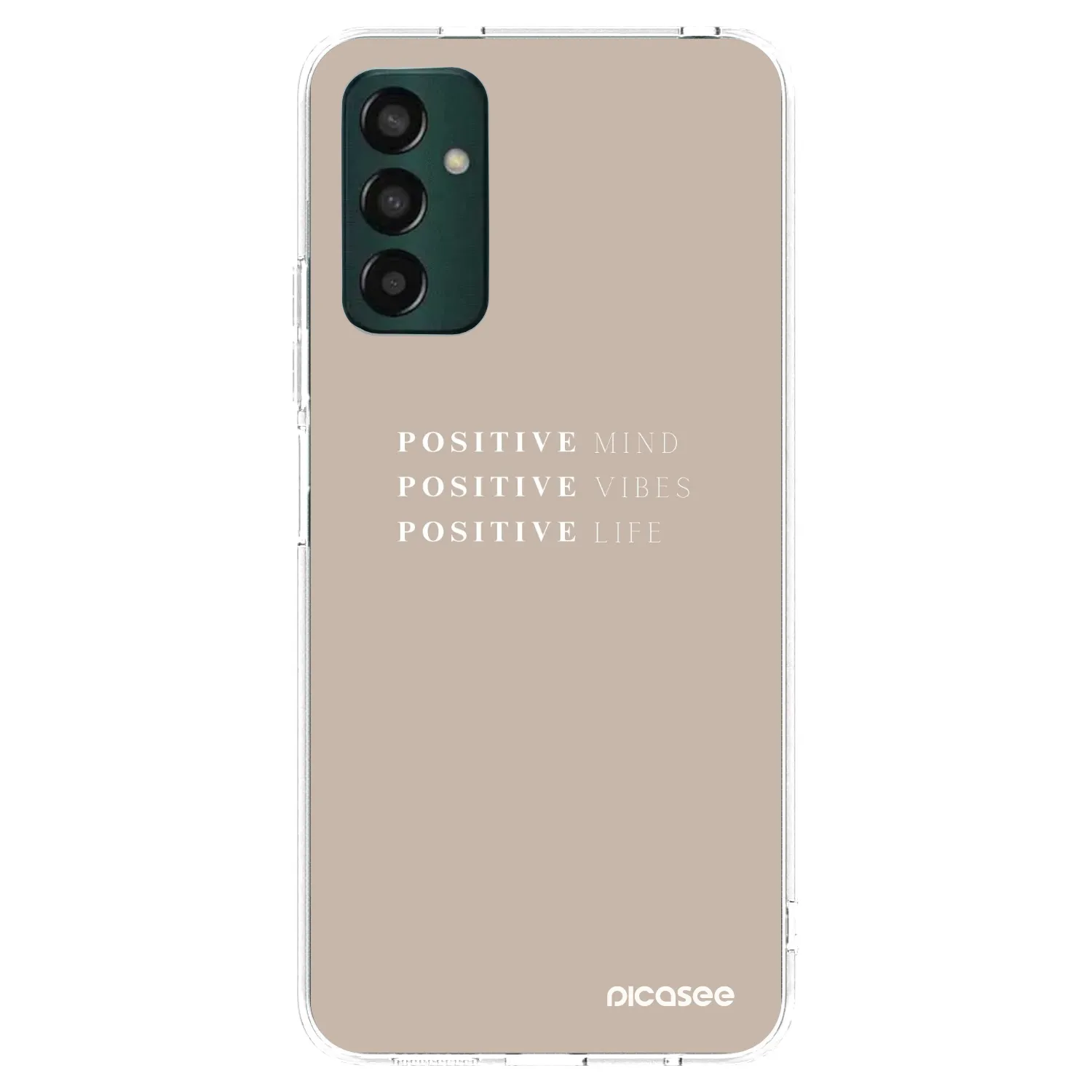 Picasee husă transparentă din silicon pentru Samsung Galaxy M13 M135F - Positive Vibes