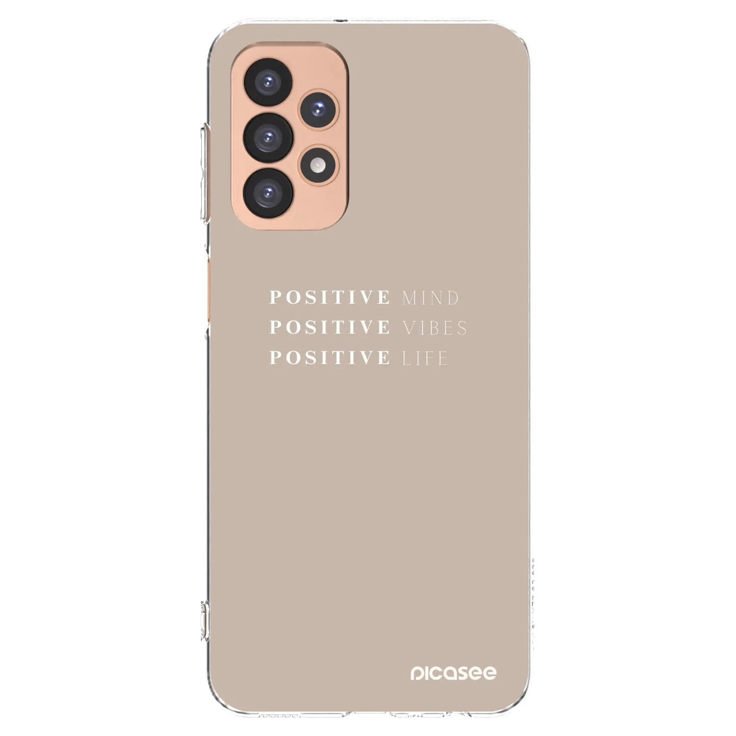 Picasee husă transparentă din silicon pentru Samsung Galaxy A23 A236B 5G - Positive Vibes