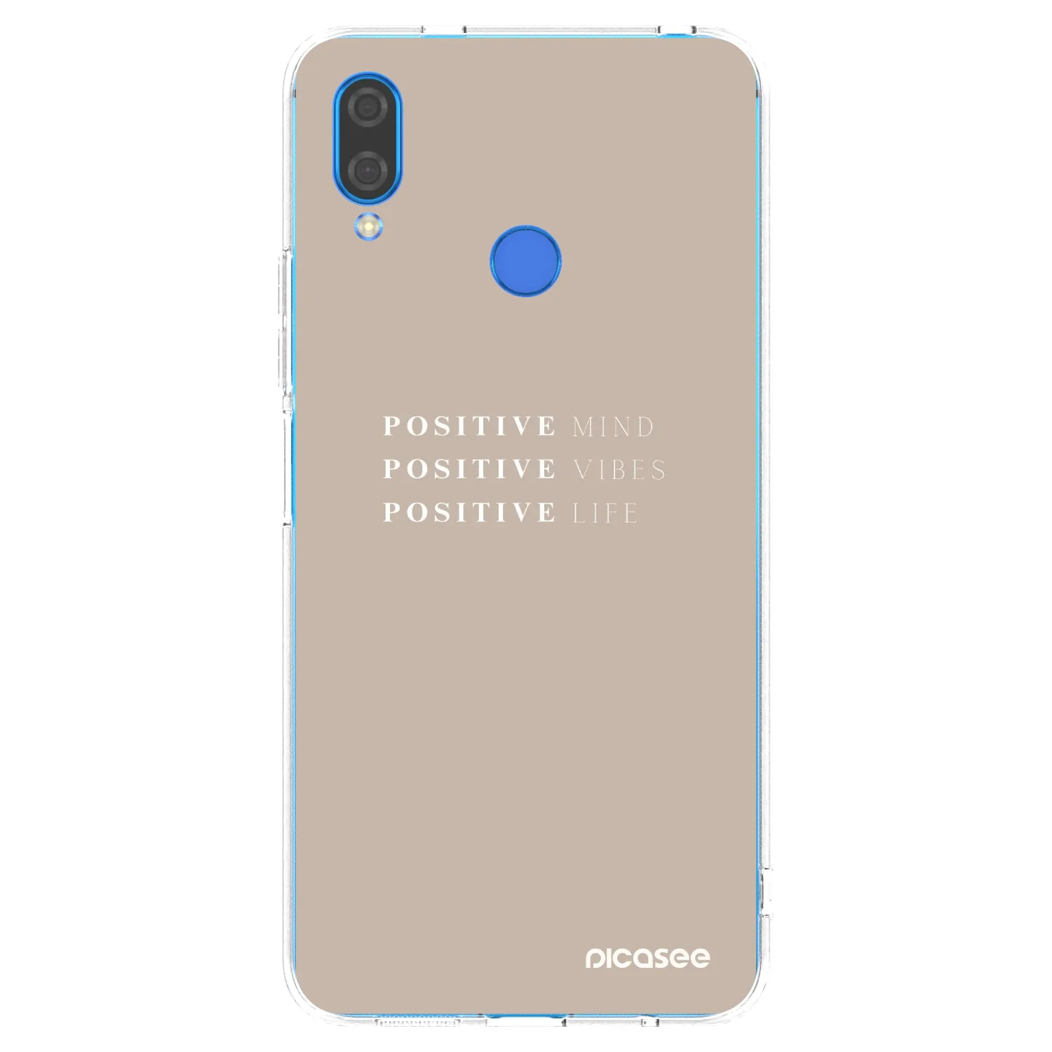 Picasee husă transparentă din silicon pentru Huawei Nova 3 - Positive Vibes