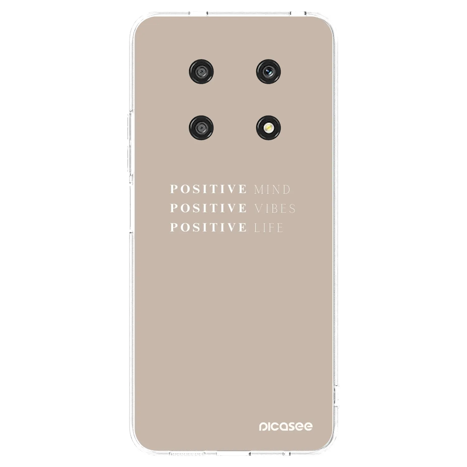 Picasee husă transparentă din silicon pentru Honor Magic4 Lite 5G - Positive Vibes