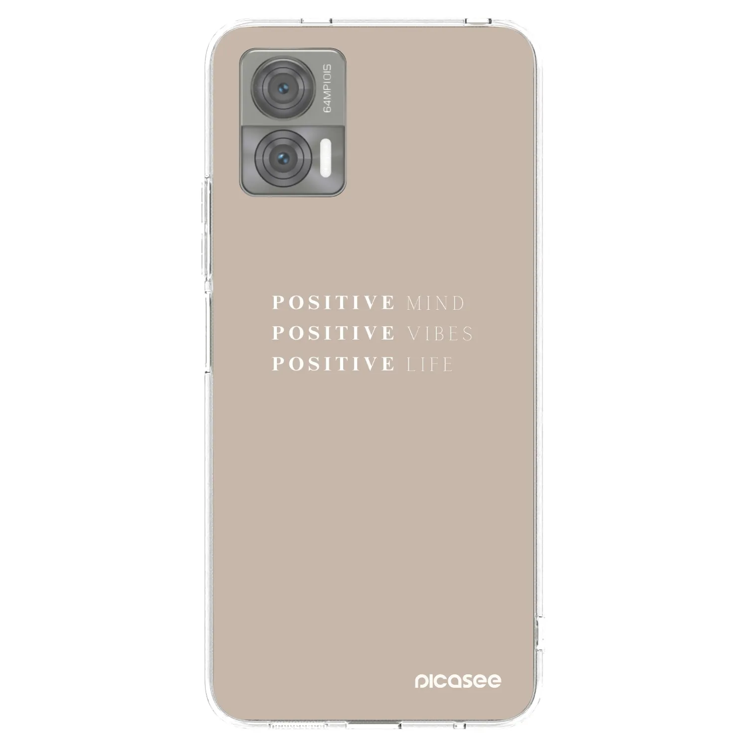 Picasee husă transparentă din silicon pentru Motorola Edge 30 Neo - Positive Vibes