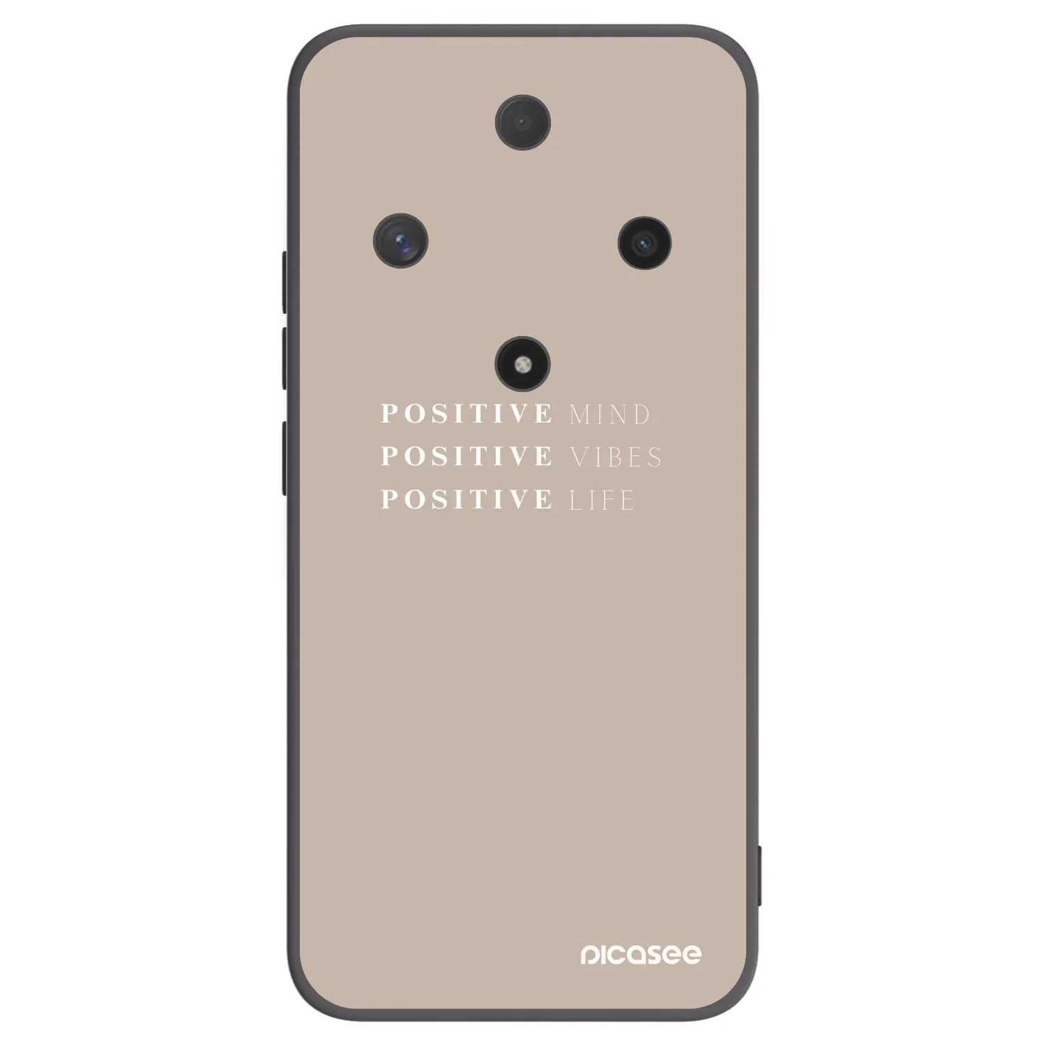 Picasee husă neagră din silicon pentru Honor Magic6 Lite 5G - Positive Vibes