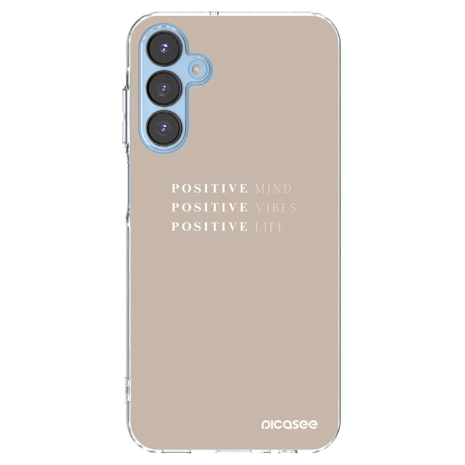 Picasee husă transparentă din silicon pentru Samsung Galaxy A15 A156B 5G - Positive Vibes