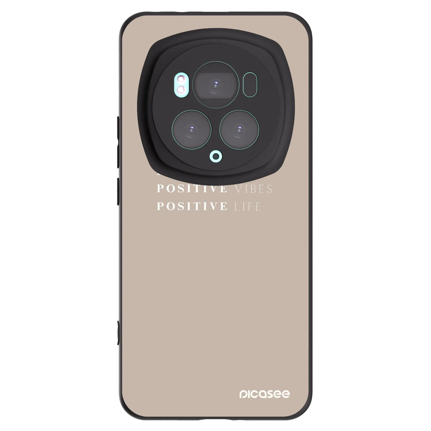 Picasee husă neagră din silicon pentru Honor Magic6 Pro - Positive Vibes