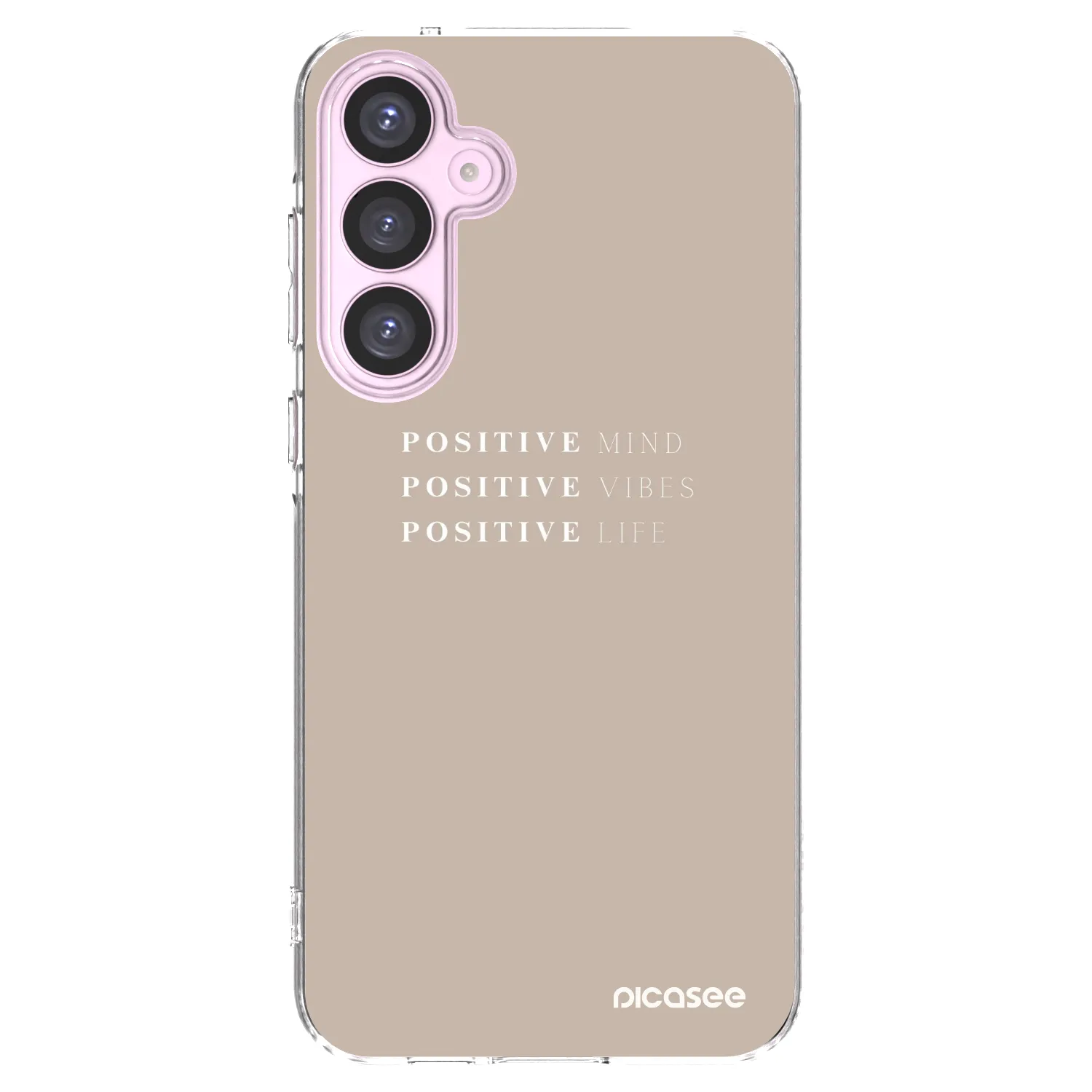 Picasee husă transparentă din silicon pentru Samsung Galaxy A55 5G A556B - Positive Vibes