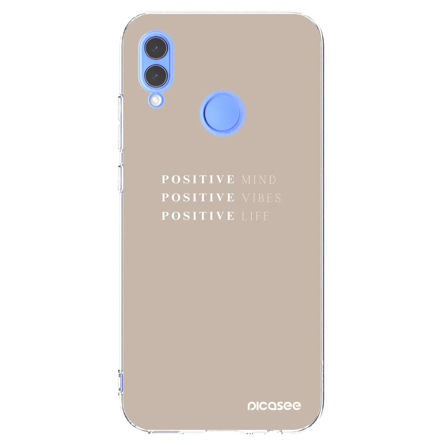 Picasee husă transparentă din silicon pentru Honor 10 Lite - Positive Vibes