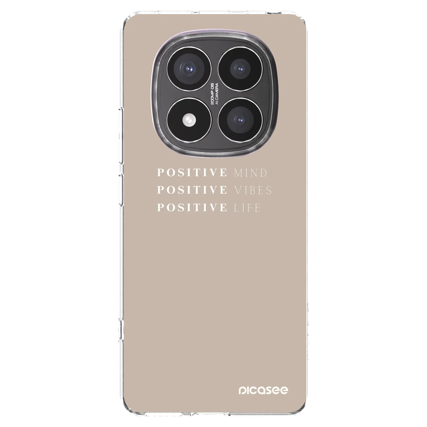 Picasee husă transparentă din silicon pentru Xiaomi Redmi Note 14 Pro+ 5G - Positive Vibes