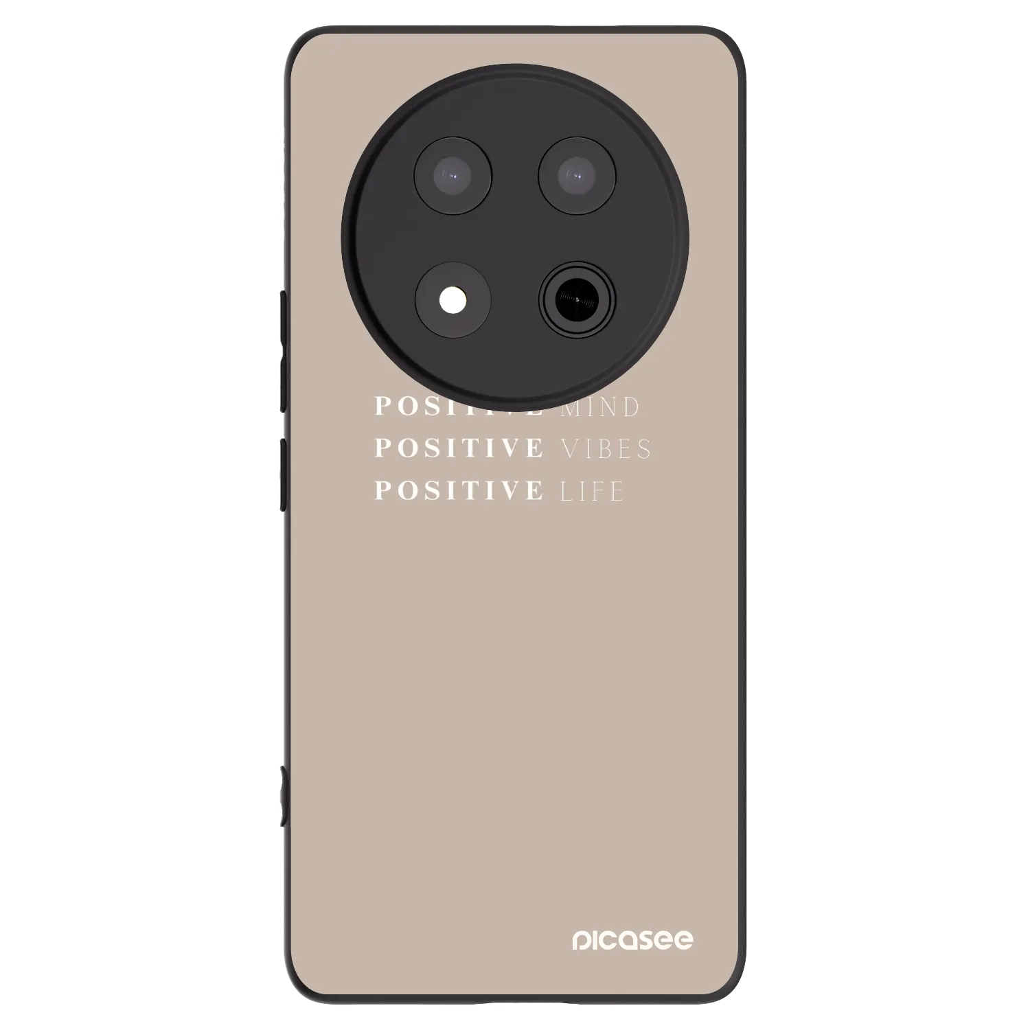 Picasee husă neagră din silicon pentru Honor Magic7 Lite 5G - Positive Vibes