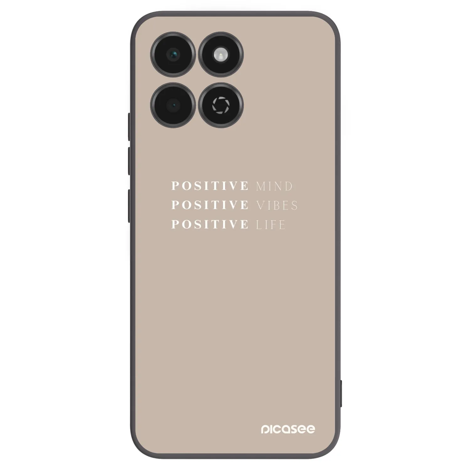 Picasee husă neagră din silicon pentru Honor 200 Smart 5G - Positive Vibes