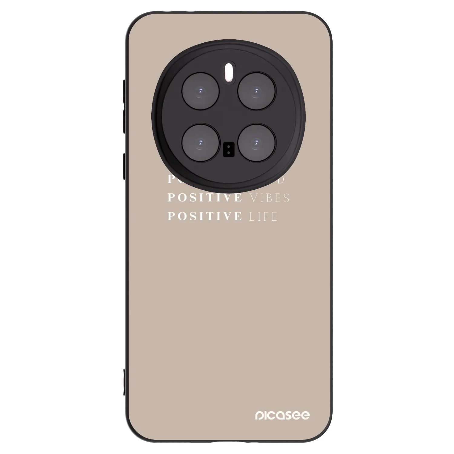 Picasee husă neagră din silicon pentru Honor Magic7 Pro 5G - Positive Vibes