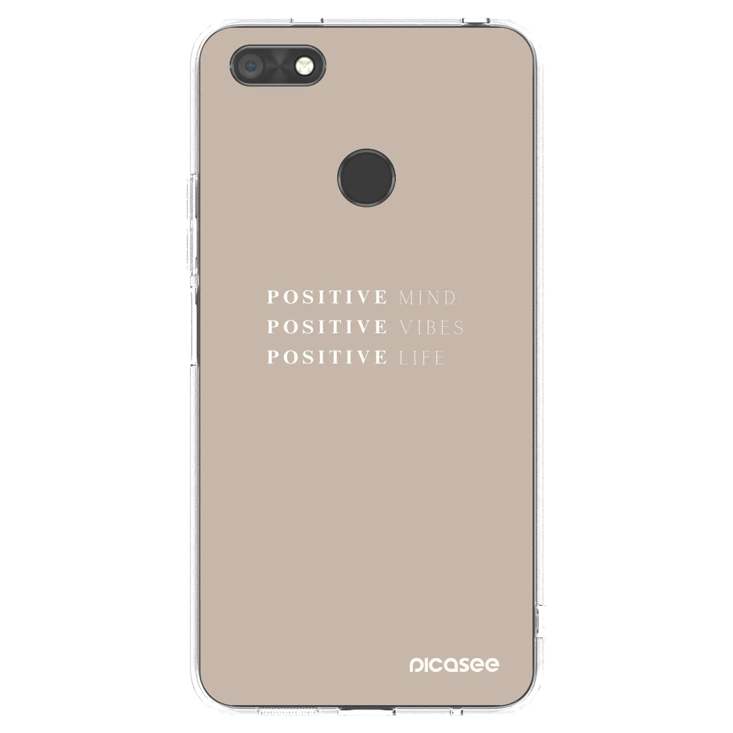 Picasee husă transparentă din silicon pentru Huawei P9 Lite Mini - Positive Vibes