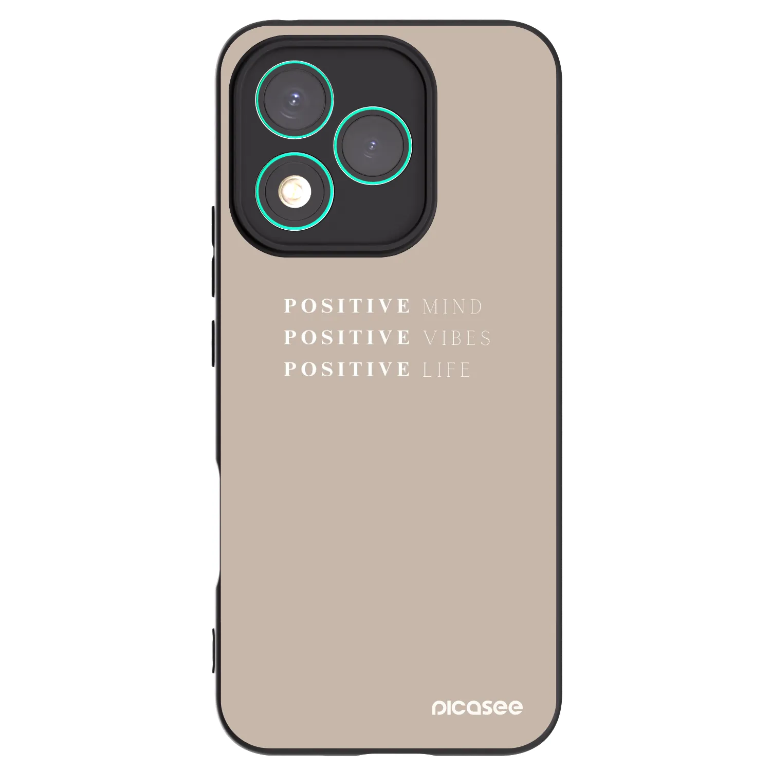 Picasee husă neagră din silicon pentru Honor 400 Lite 5G - Positive Vibes