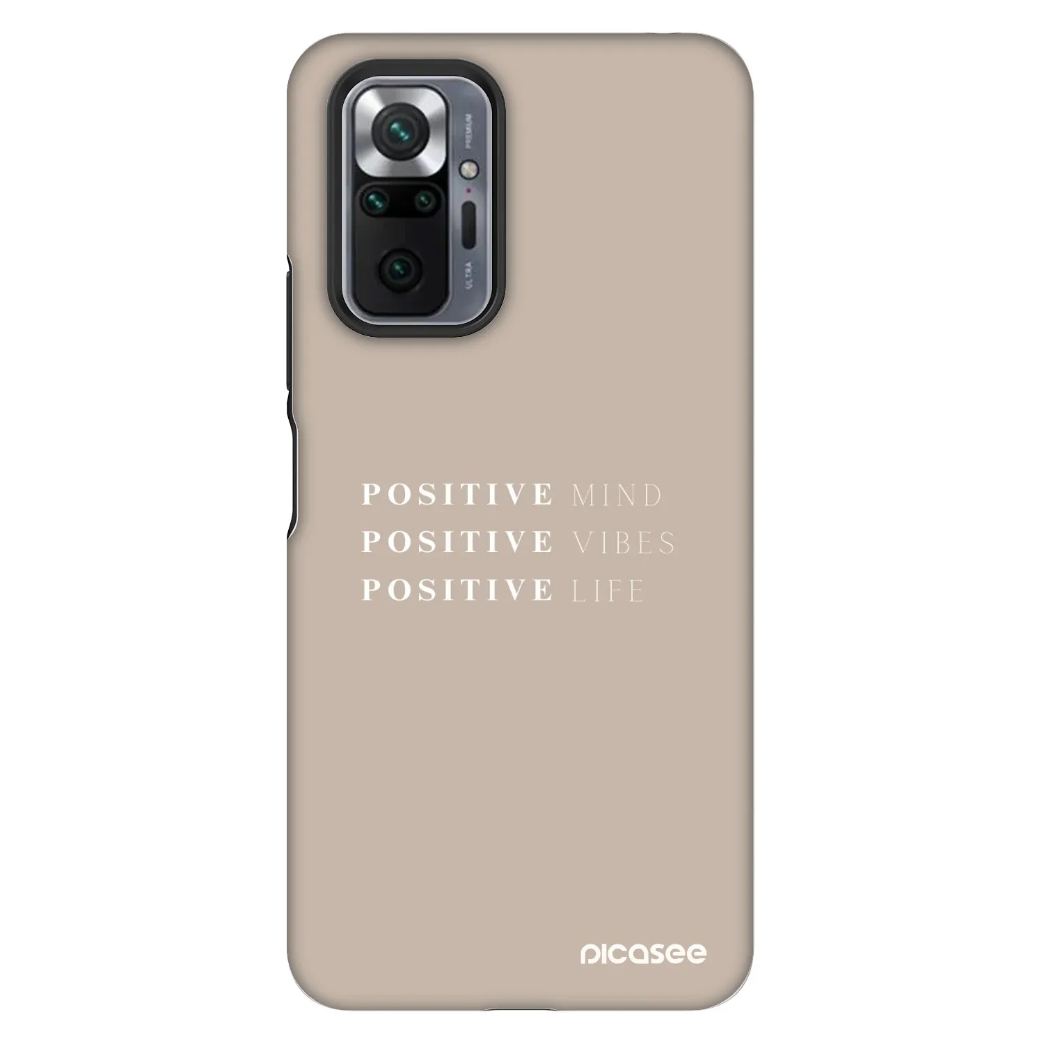Picasee Fashion Case pentru Xiaomi Redmi Note 10 Pro - Positive Vibes